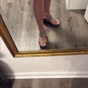 OTBT Women's Wedges - Brown and Black